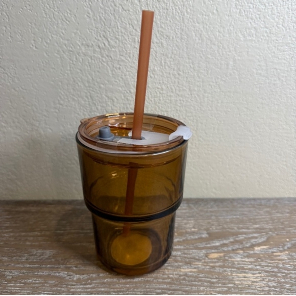 Target Bullseye's Playground 13 oz Glass Tumbler  VIRAL NEW